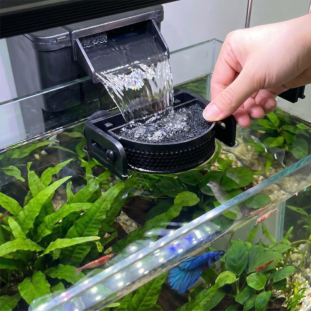 Betta Fish Tank - ﻿ Vakumlu Bardaklı Premium Akvaryum Filtre