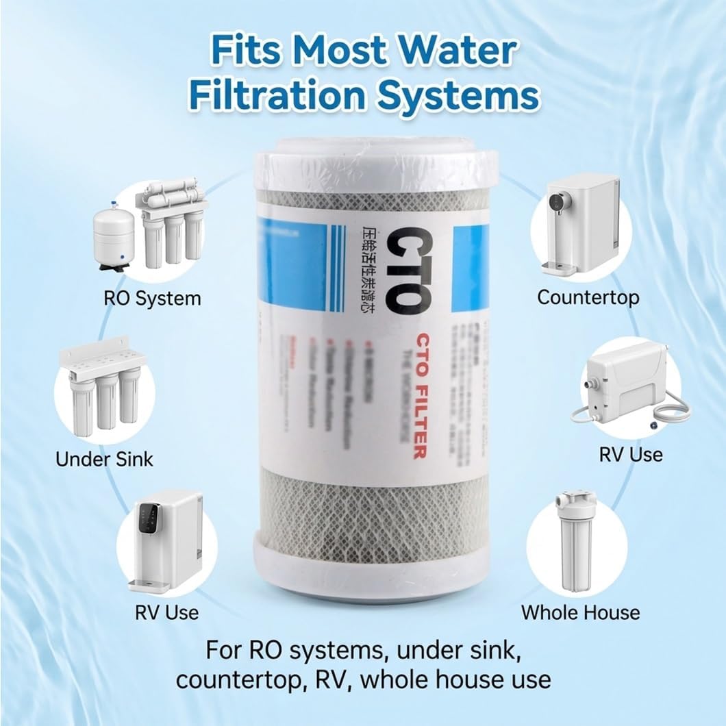 4 adet 5 inçlik CTO karbon fil - Fish Tank Filter incelemesi ve fiyatı